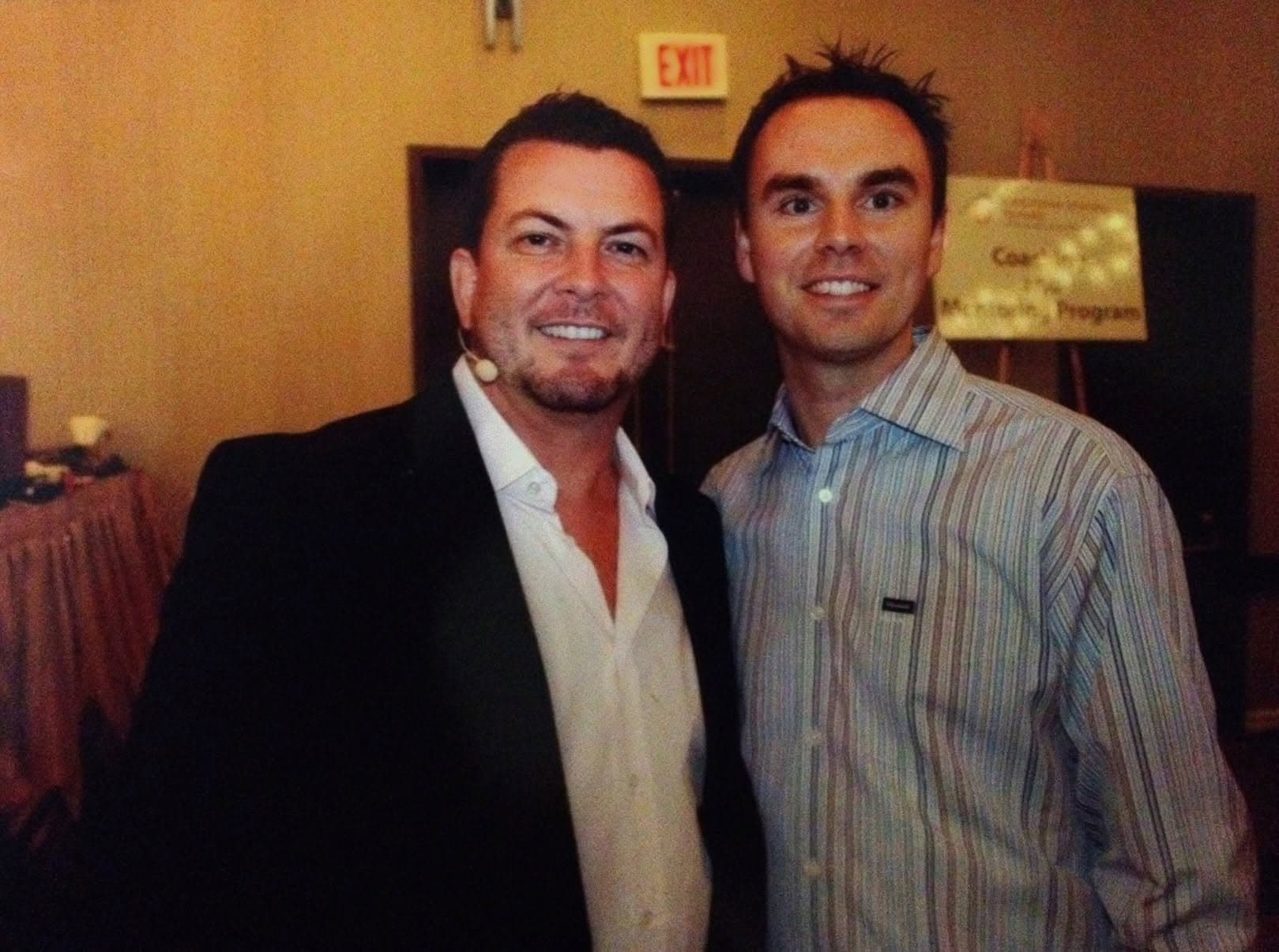 Chris Howard with Brendon Burchard